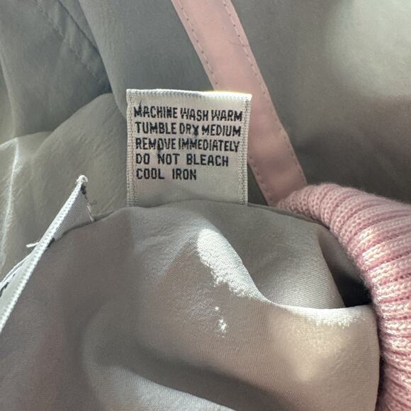 Vintage 90s Pierre Cardin Pastel Pullover Windbreaker 1/4 Zipper Pockets Small - Picture 4 of 4